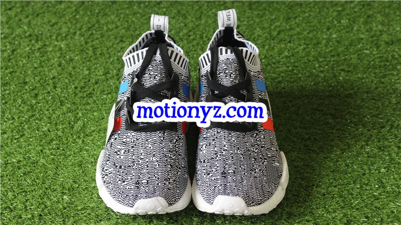 Real Boost Adidas NMD R1 Primiknit Tri Color Grey